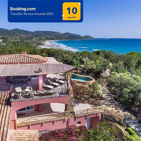 Villa Mannus - Splendida Villa Vista Mare Con Piscina فيلاّسيمِيوس المظهر الخارجي الصورة