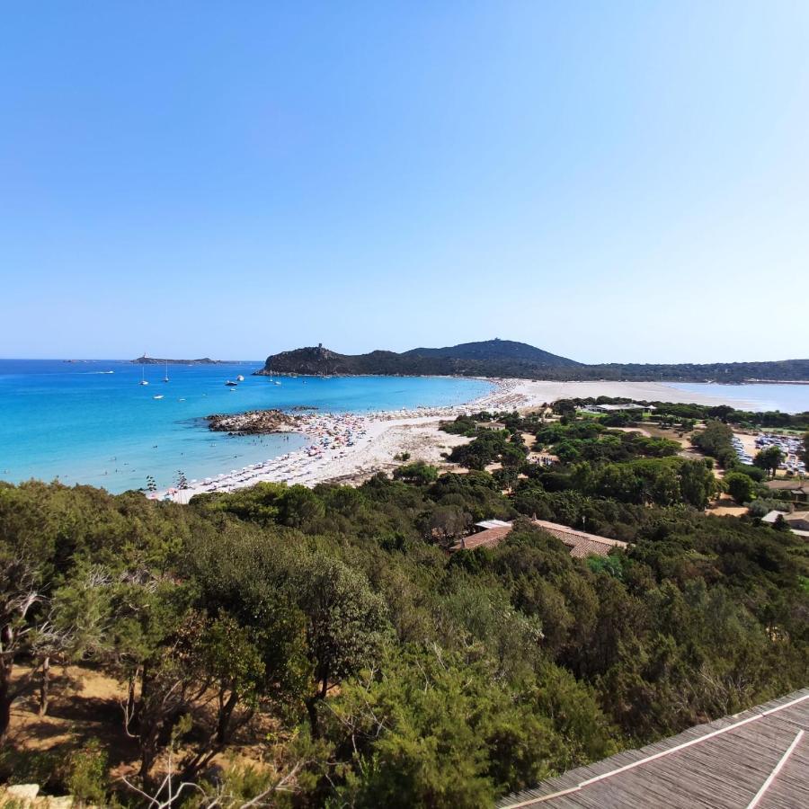 Villa Mannus - Splendida Villa Vista Mare Con Piscina فيلاّسيمِيوس المظهر الخارجي الصورة