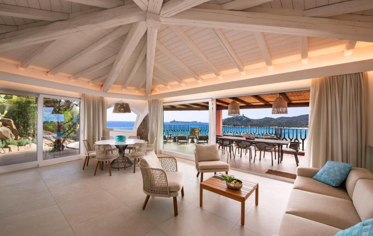 Villa Mannus - Splendida Villa Vista Mare Con Piscina فيلاّسيمِيوس المظهر الخارجي الصورة